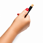 Penna in alluminio riciclato con meccanismo antistress e inchiostro nero color nero