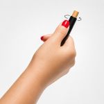 Penna in alluminio riciclato con meccanismo antistress e inchiostro nero color nero