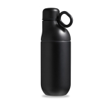 Borraccia termica in acciaio inox riciclato trasformabile in bicchiere 500ml color nero vue 11