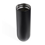 Borraccia termica in acciaio inox riciclato trasformabile in bicchiere 750ml color nero