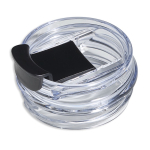 Borraccia termica in acciaio inox riciclato trasformabile in bicchiere 750ml color nero