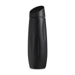 Borraccia termica in acciaio inox riciclato con supporto per cellulare 500ml color nero