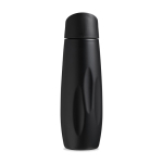 Borraccia termica in acciaio inox riciclato con supporto per cellulare 500ml color nero