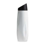 Borraccia termica in acciaio inox riciclato con supporto per cellulare 500ml color bianco