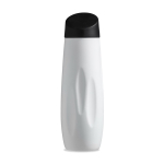 Borraccia termica in acciaio inox riciclato con supporto per cellulare 500ml color bianco