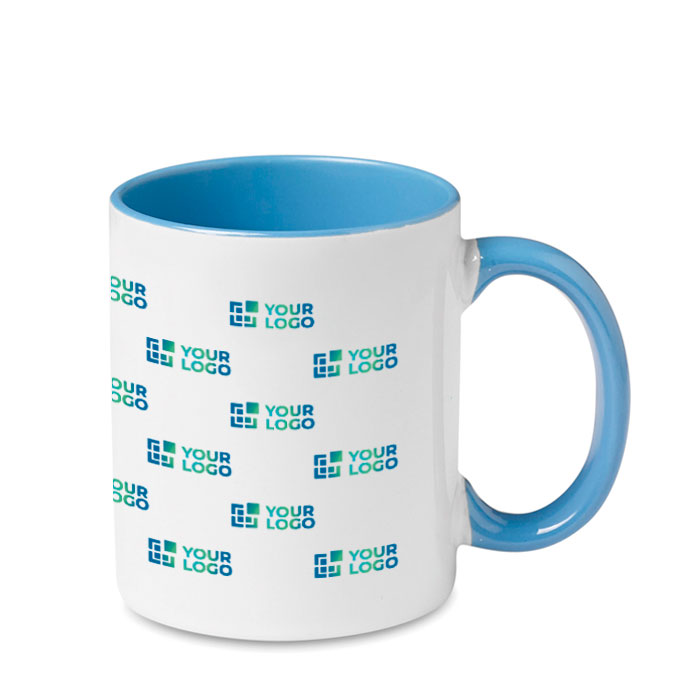 Tazza per sublimazione ceramica con manico colorato 300ml Sublim Color