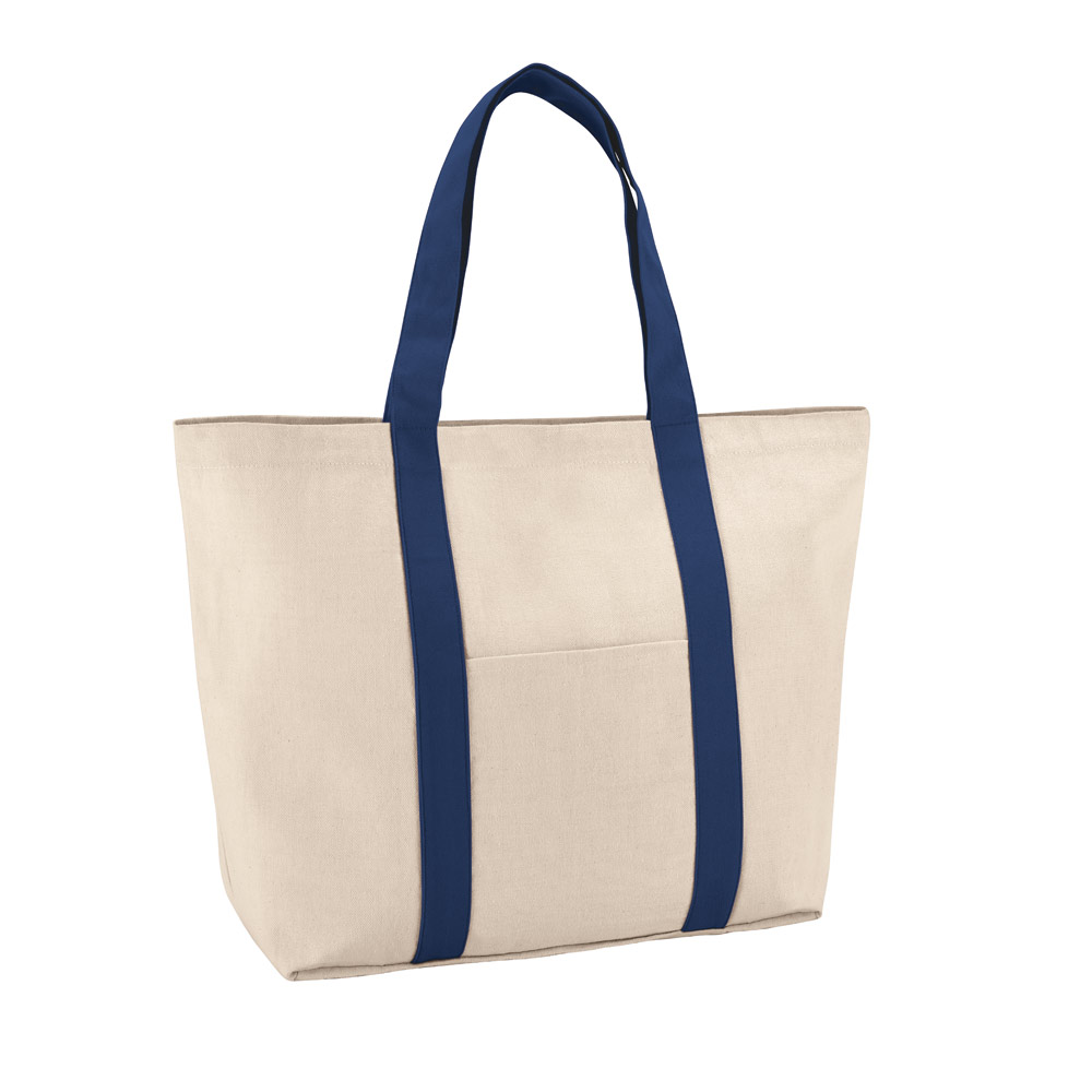 Borsa di cotone da spiaggia personalizzata 280 g/m² Eco Beach