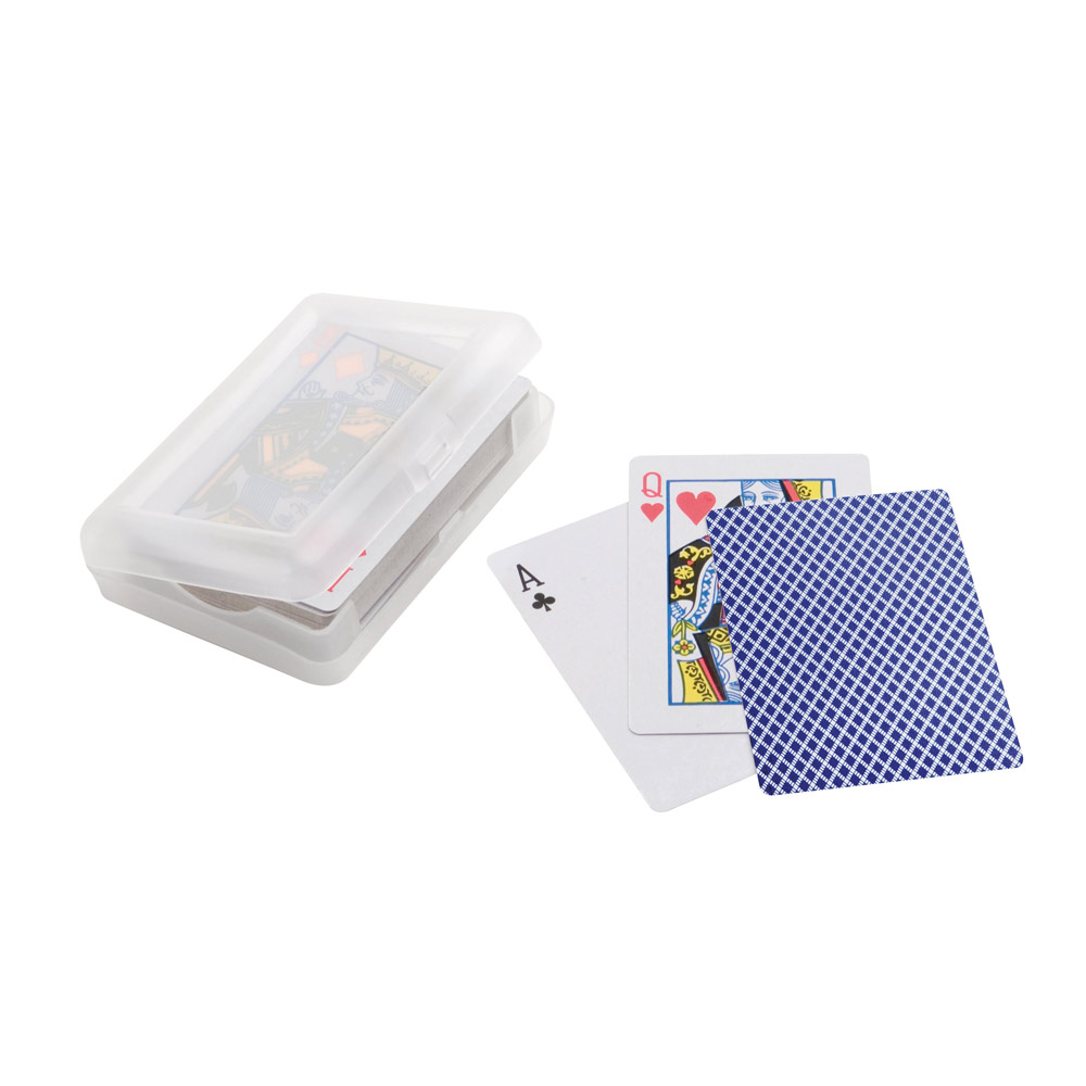 Mazzo di carte promozionale con scatola regalo