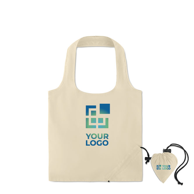 Shopper richiudibili per la spesa con logo 105 g/m2 Strawberry Cotton