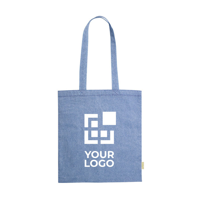 Borse personalizzabili in cotone riciclato da 120 g/m² Eco Recycle