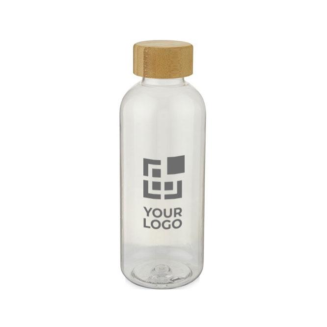 Borracce personalizzate in plastica riciclata 650ml RPET Nature