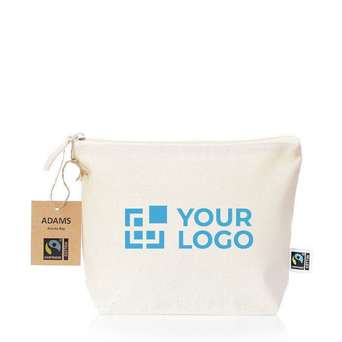 Pochette in cotone equosolidale da 180 gr/m² Thin FairTrade