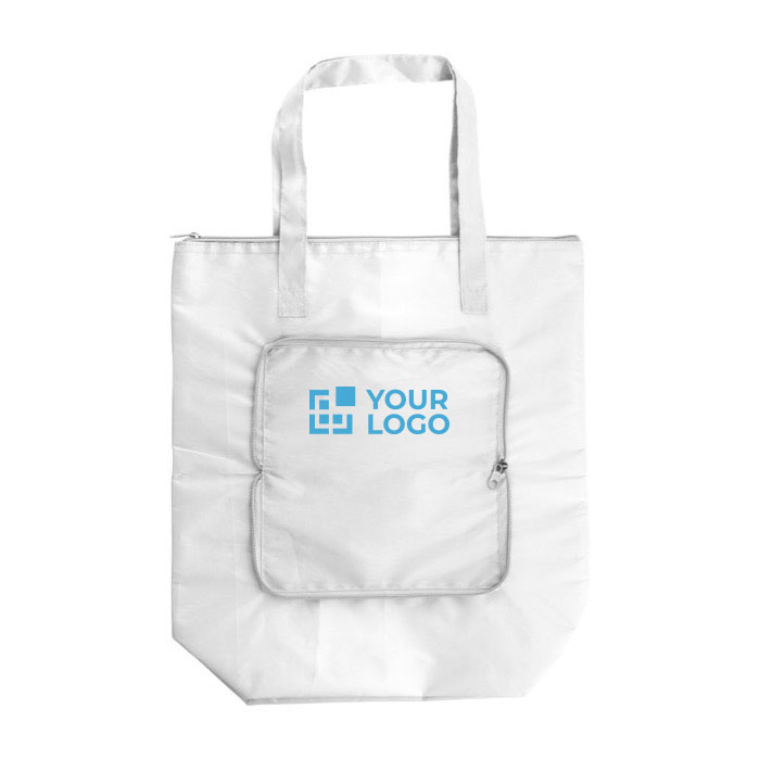 Borsa termica logo ripiegabile alluminio interno manici lunghi Fresh