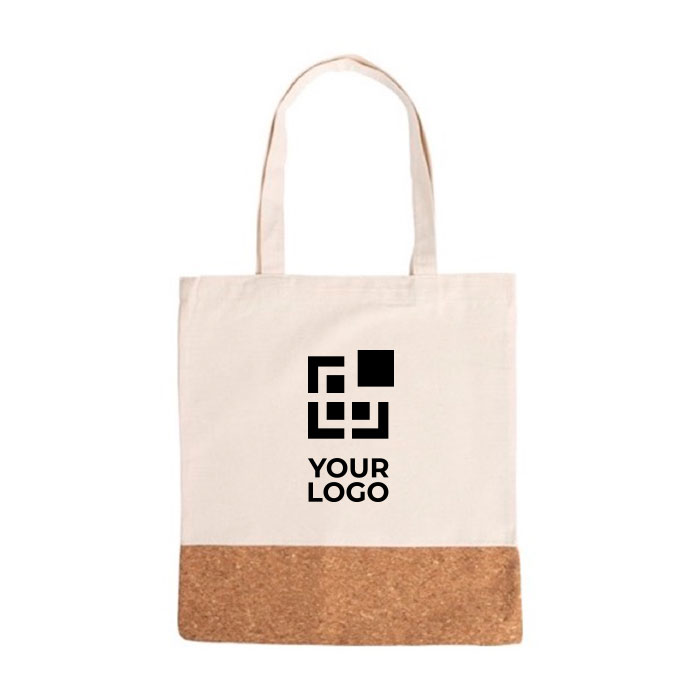 Borsa personalizzata in twill di cotone e sughero 160 g/m2 Corizza