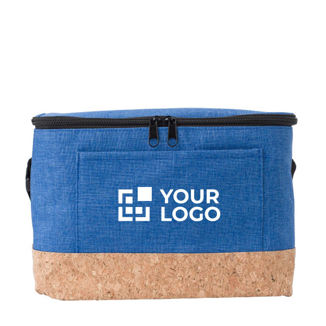 Borsa termica personalizzata base in sughero 12 lattine Exclusive