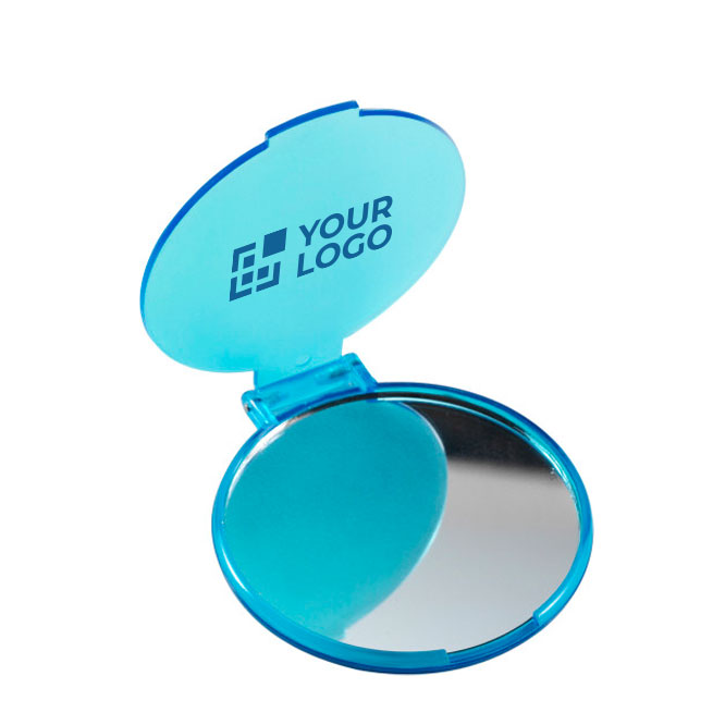Specchietto da borsa pubblicitario economico in plastica BasicStyle