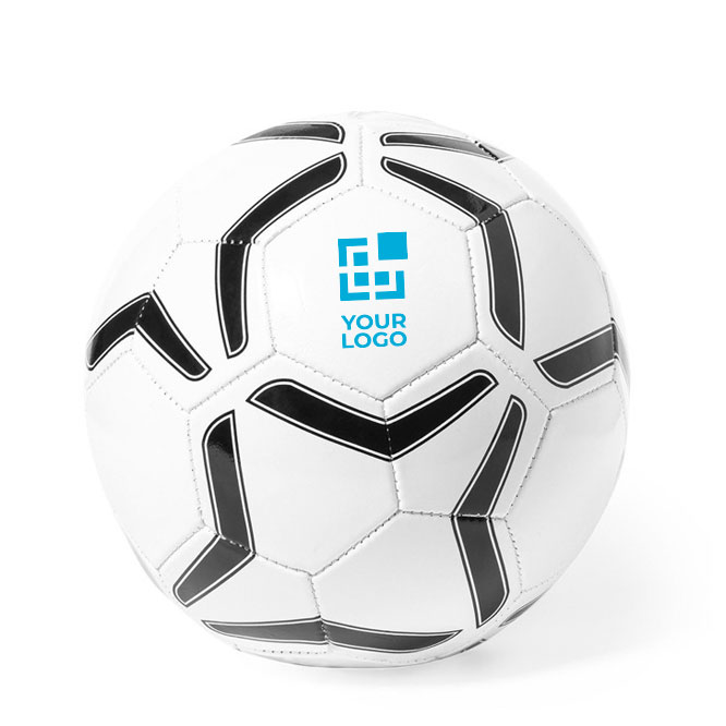 Pallone da calcio personalizzato con logo formato standard numero 5