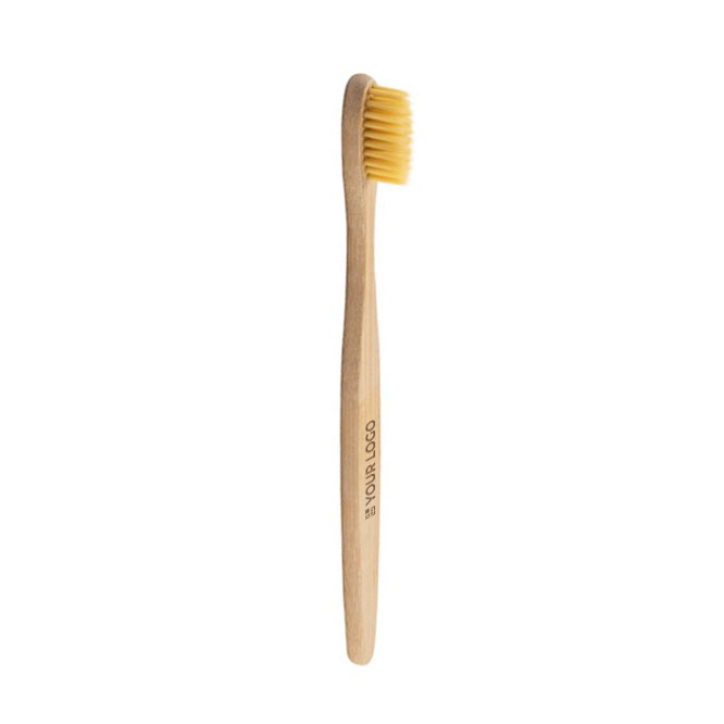 Spazzolino da denti in bambù con logo e custodia di cartone Naturbrush
