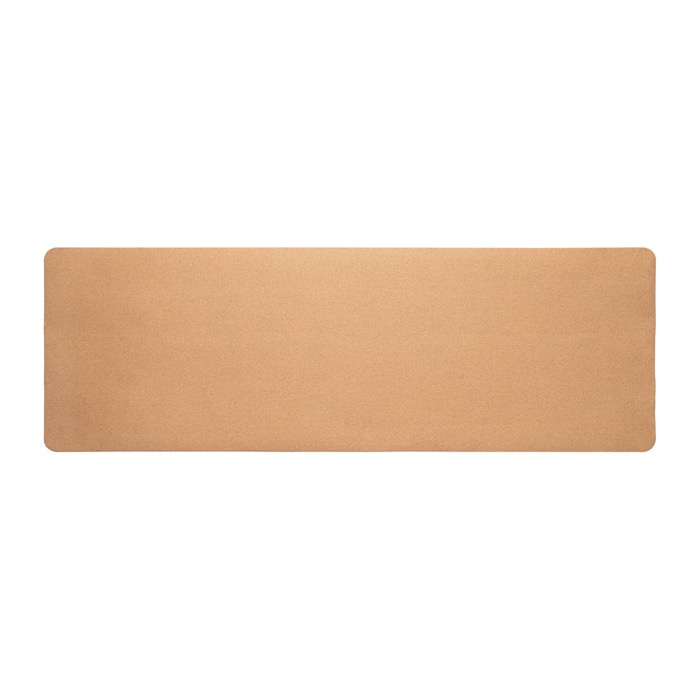 Tappetino da yoga promozionale in sughero e TPE spesso 4 mm Cork