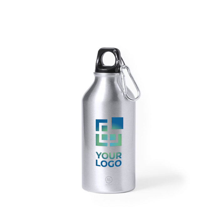Borraccia in alluminio riciclato con logo 400ml Cruiser Recycled