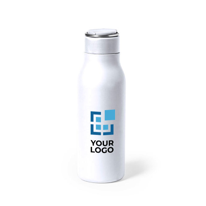 Borracce promozionali con anello in metallo nel tappo da 600ml Fancy