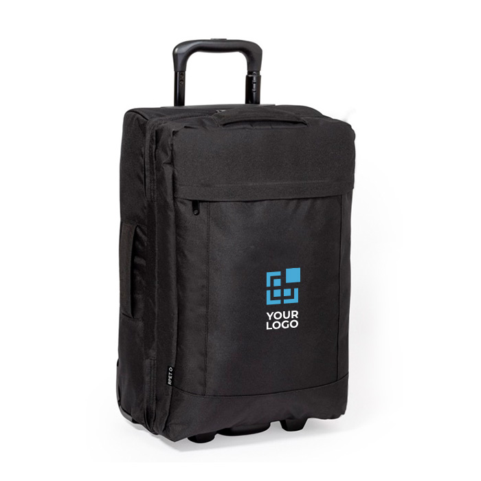 Trolley a due ruote con base rigida realizzato in poliestere 600D RPET