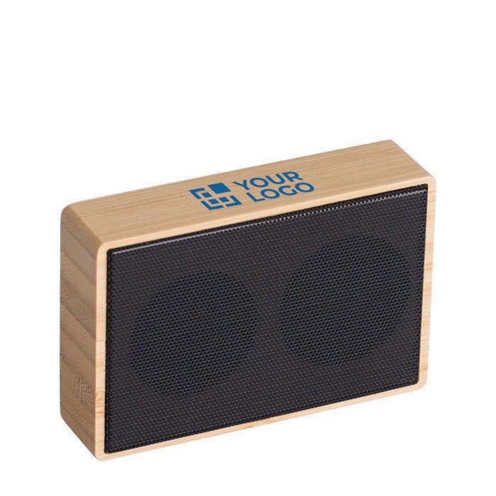 Cassa wireless 5.0 personalizzato di bambù ad energia solare Bamboo