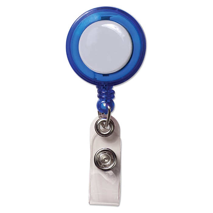 Porta badge pubblicitario allungabile 900cm clip in metallo Extend