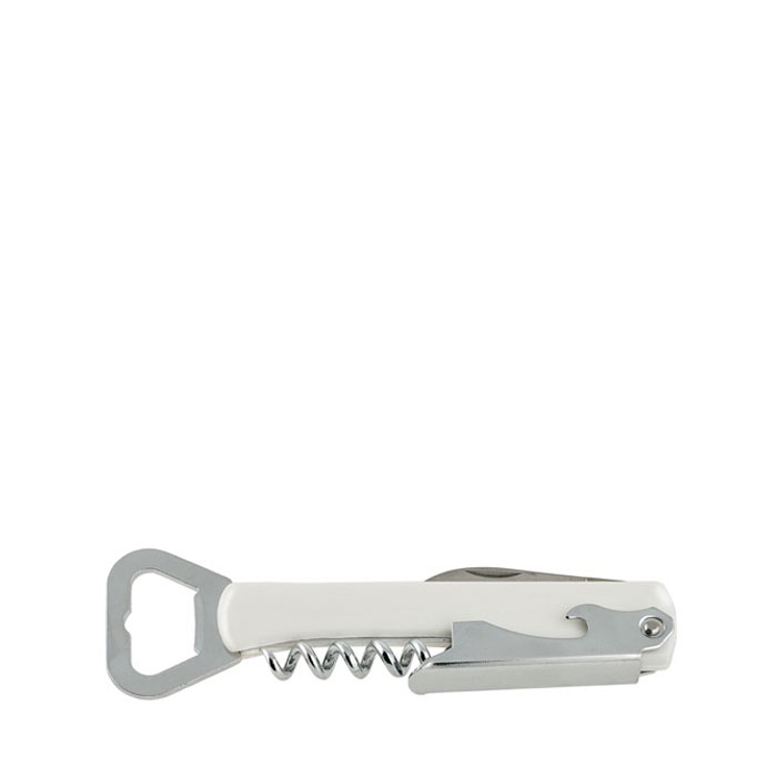 Cavatappi con lama ed apribottiglie in acciaio inox e PS Chef