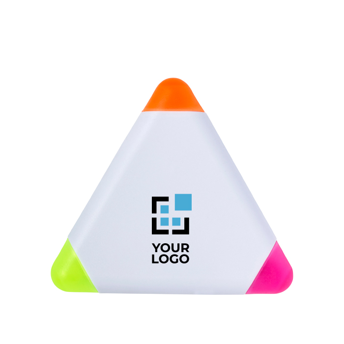 Set 3 evidenziatori in formato triangolare personalizzabile Triangle