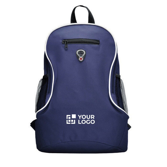 Zaino sportivo con logo multitasche con foro cuffie più colori Travel