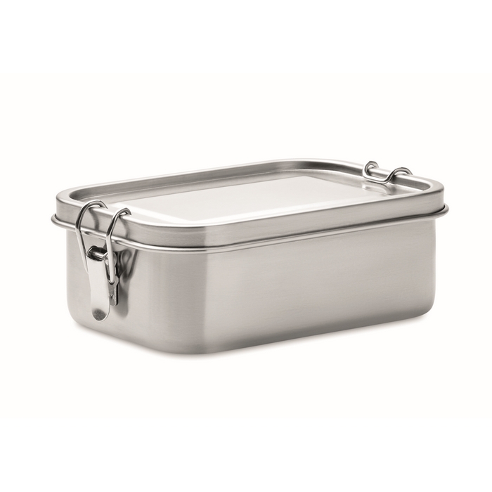 Portapranzo in acciaio inox riciclato con fibbie laterali 750 ml
