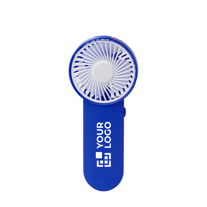 Ventilatore portatile multicolore con pulsante laterale