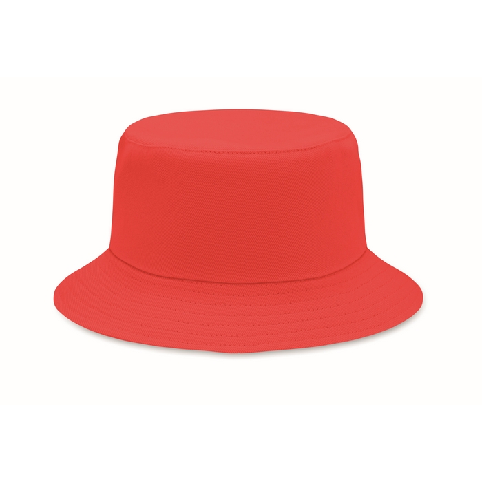 Cappello Pescatore Unisex In Cotone Reversibile Nero - Protezione UV Per Viaggi E Pesca