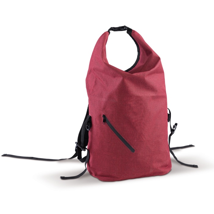 Zaino Rolltop HIDETOSHI WAKASHIMA 29.5L – Impermeabile? Con Scomparto Laptop E Schienale Imbottito