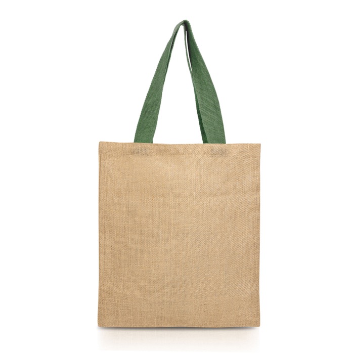 Shopper In Juta E Cotone Pointer English – 21 Litri, Borsa Per La Spesa Sostenibile E Resistente