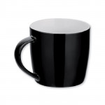 Originale tazza personalizzata per la vostra impresa da 370ml color nero