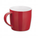Originale tazza personalizzata per la vostra impresa da 370ml color rosso