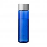 Bottiglie riutilizzabili personalizzate color blu vista davanti