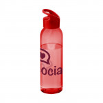 Bottiglie bpa free personalizzabili color rosso con stampa personalizzata