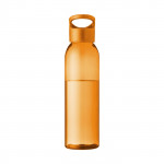 Bottiglie bpa free personalizzabili color arancione vista davanti