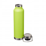 Bottiglia termica personalizzabile con logo color lime seconda vista