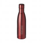 Bottiglia termica personalizzabile con logo color rosso con logo