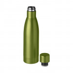 Bottiglia termica personalizzabile con logo color verde seconda vista