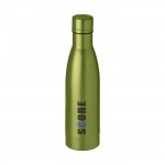 Bottiglia termica personalizzabile con logo color verde con stampa personalizzata