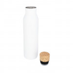 Bottiglia personalizzata con tappo in sughero color bianco seconda vista