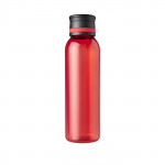 Bottiglia personalizzata in tritan da 740ml color rosso vista davanti