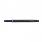 Penna metallica con meccanismo a scatto e inchiostro blu Parker color blu prima vista