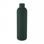 Bottiglie termiche con logo color verde scuro