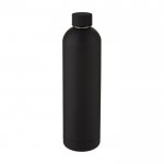 Bottiglie termiche con logo color nero